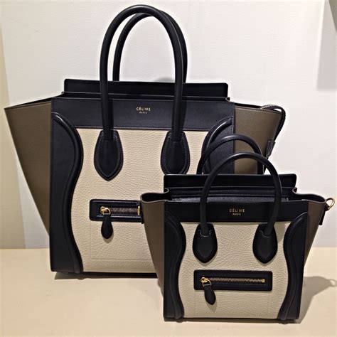 celine bag bow|Celine nano leather handbags.